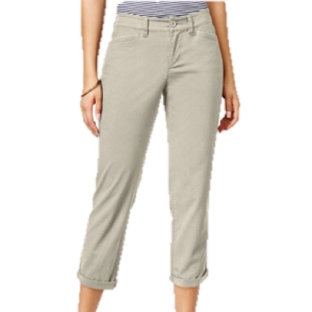 American Living Twill Ankle Pants, Size 4 Retail $59.50
